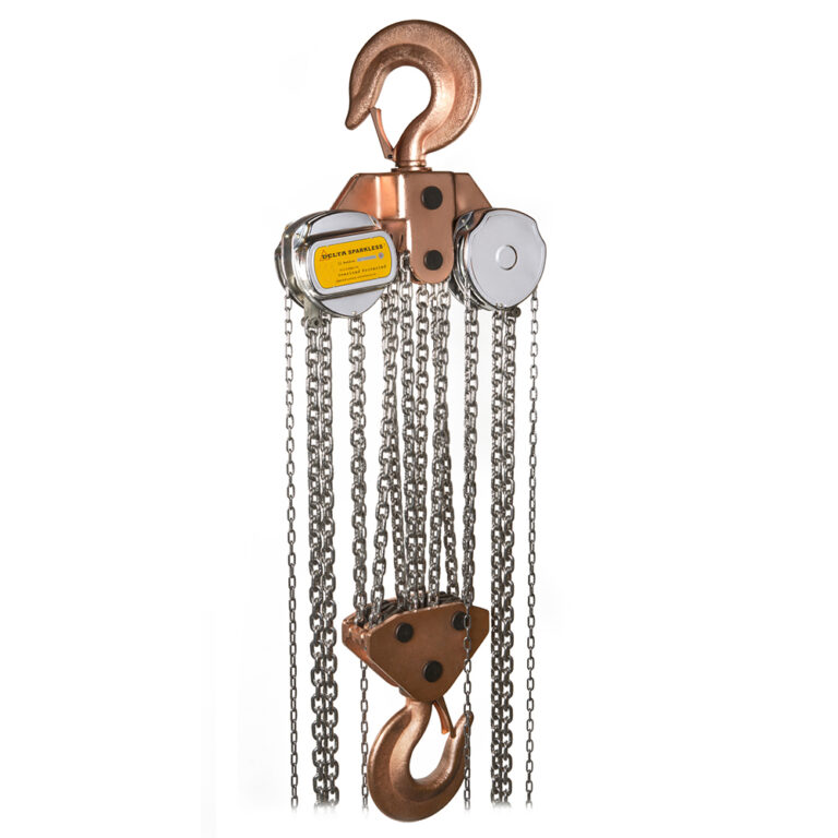 [DC.0.06520003] DELTA SPARKLESS - Vonkvrije handkettingtakel - 20 ton - ATEX Zone 1